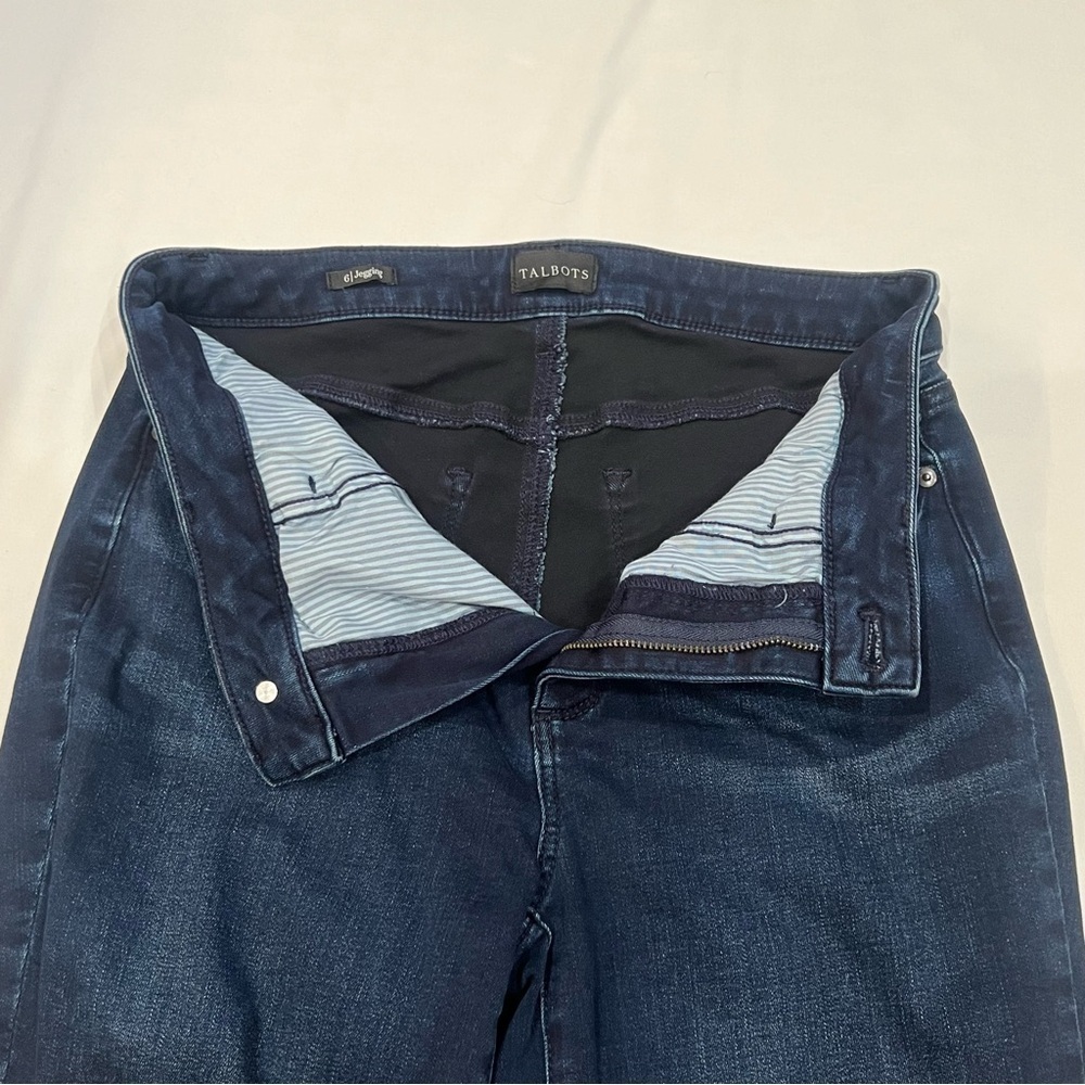 Talbots - Women’s Jeans - Dark Blue - Size 6 - Jeggings - Picture 8 of 10